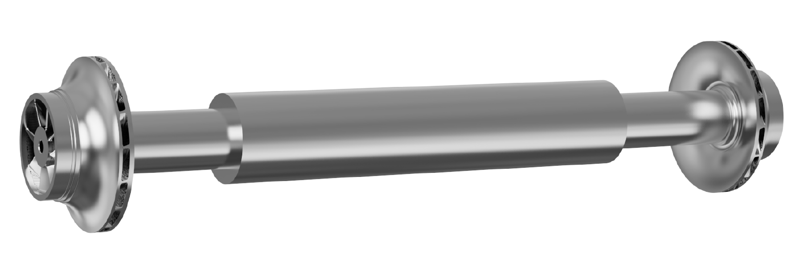 Horizontally opposed impeller